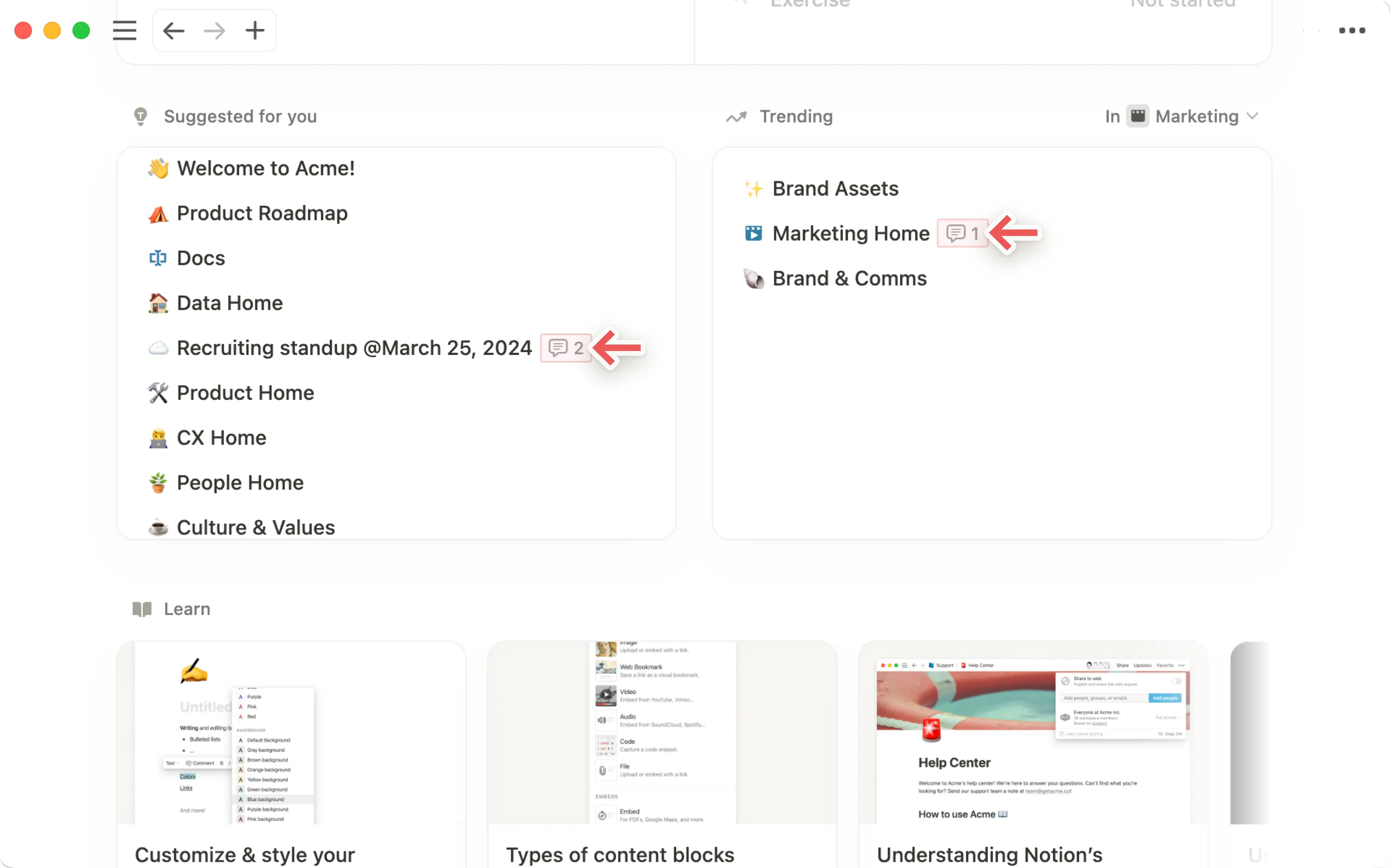 Kommentare – DB-Kommentar in Home
