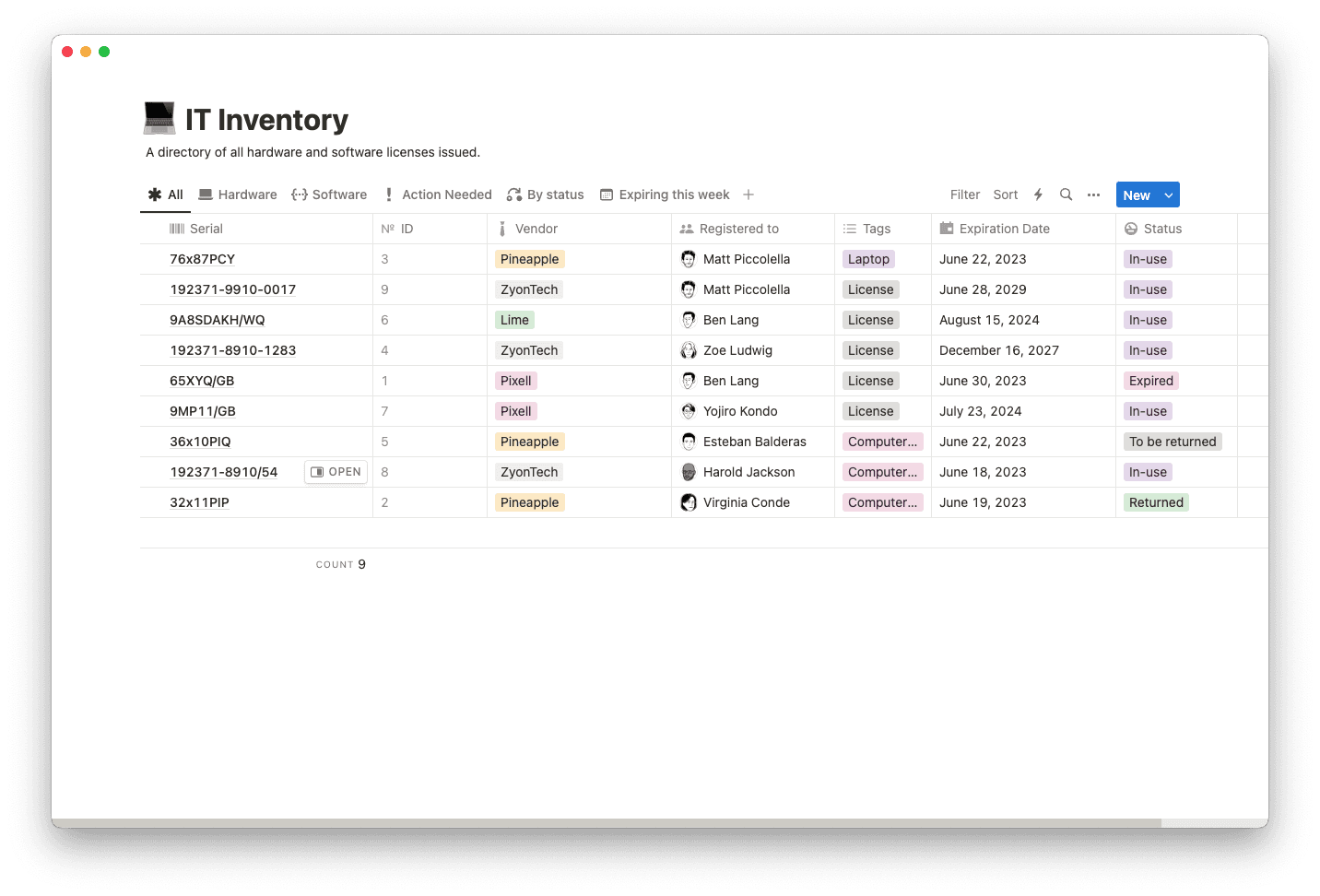 it inventory template thumbnail