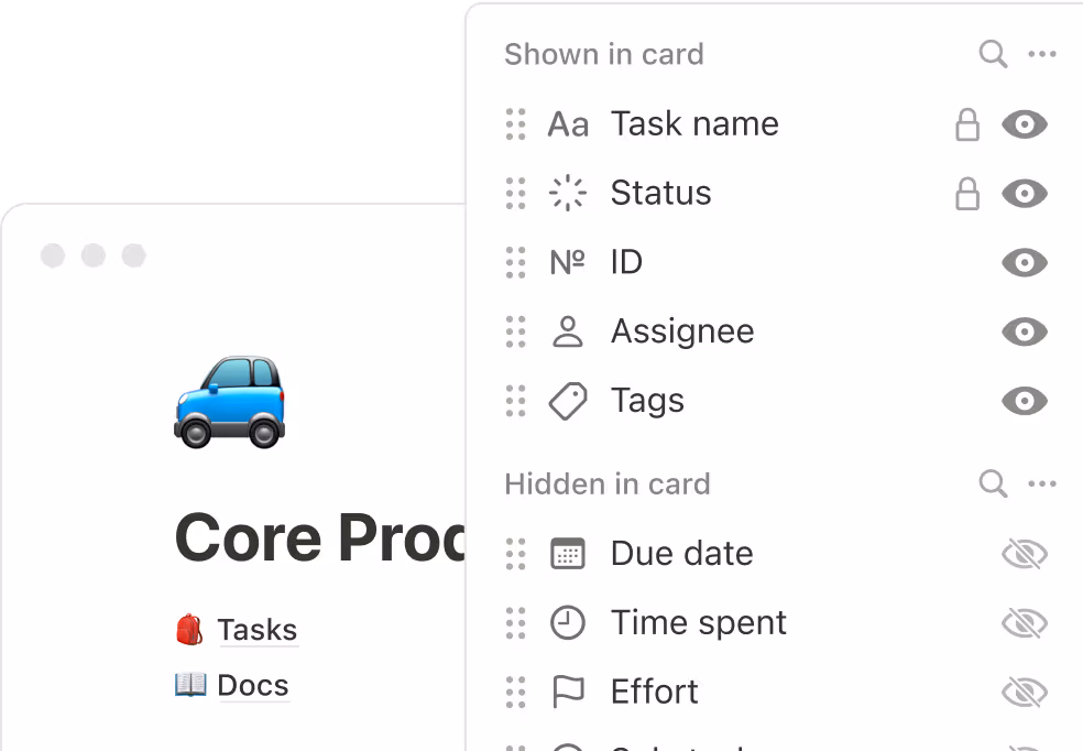 Überblick der Datenbankeigenschaften