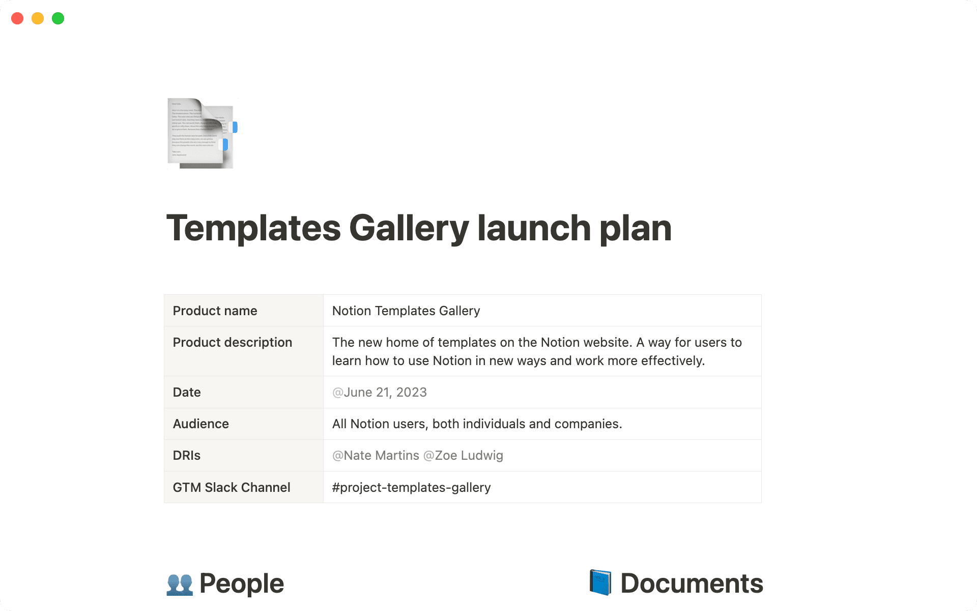 Mit diesem Launch-Plan operationalisiert das Produktmarketing-Team seine Go-to-Market-Strategie.