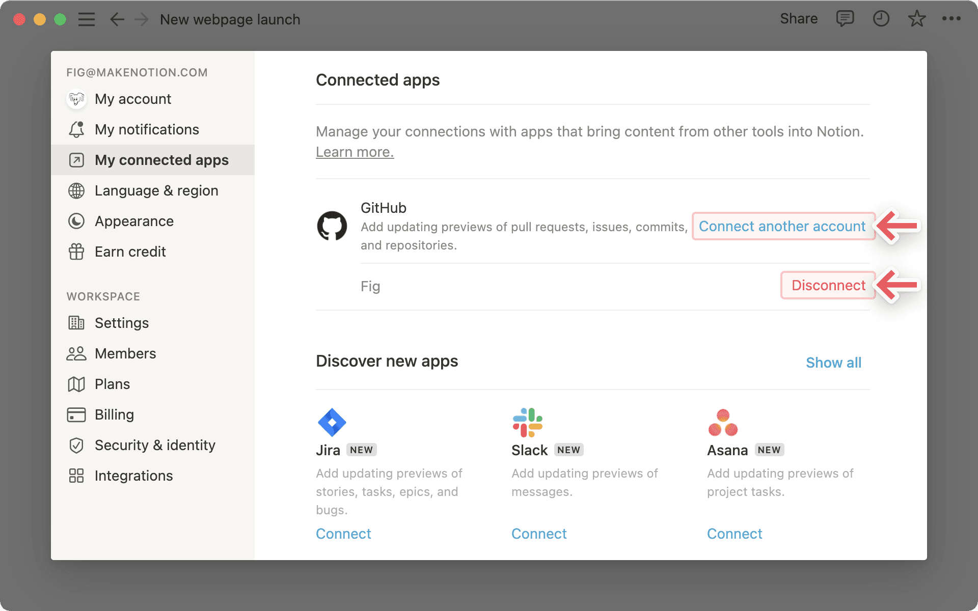 Verknüpfungen ändern und löschen
