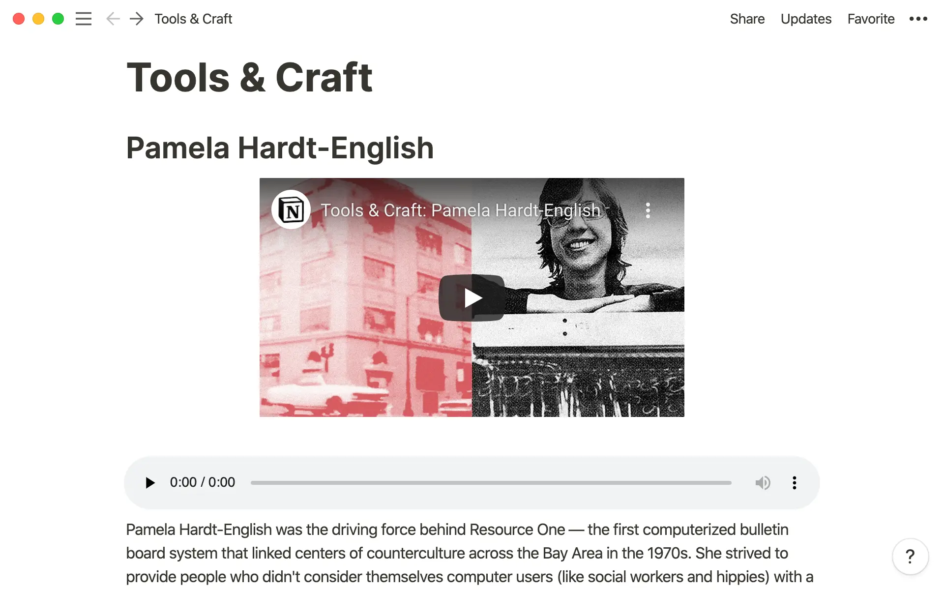 Von Videos bis hin zu Podcast-Dateien kannst du unterschiedlichste Medien direkt in Notion-Seiten einbetten.