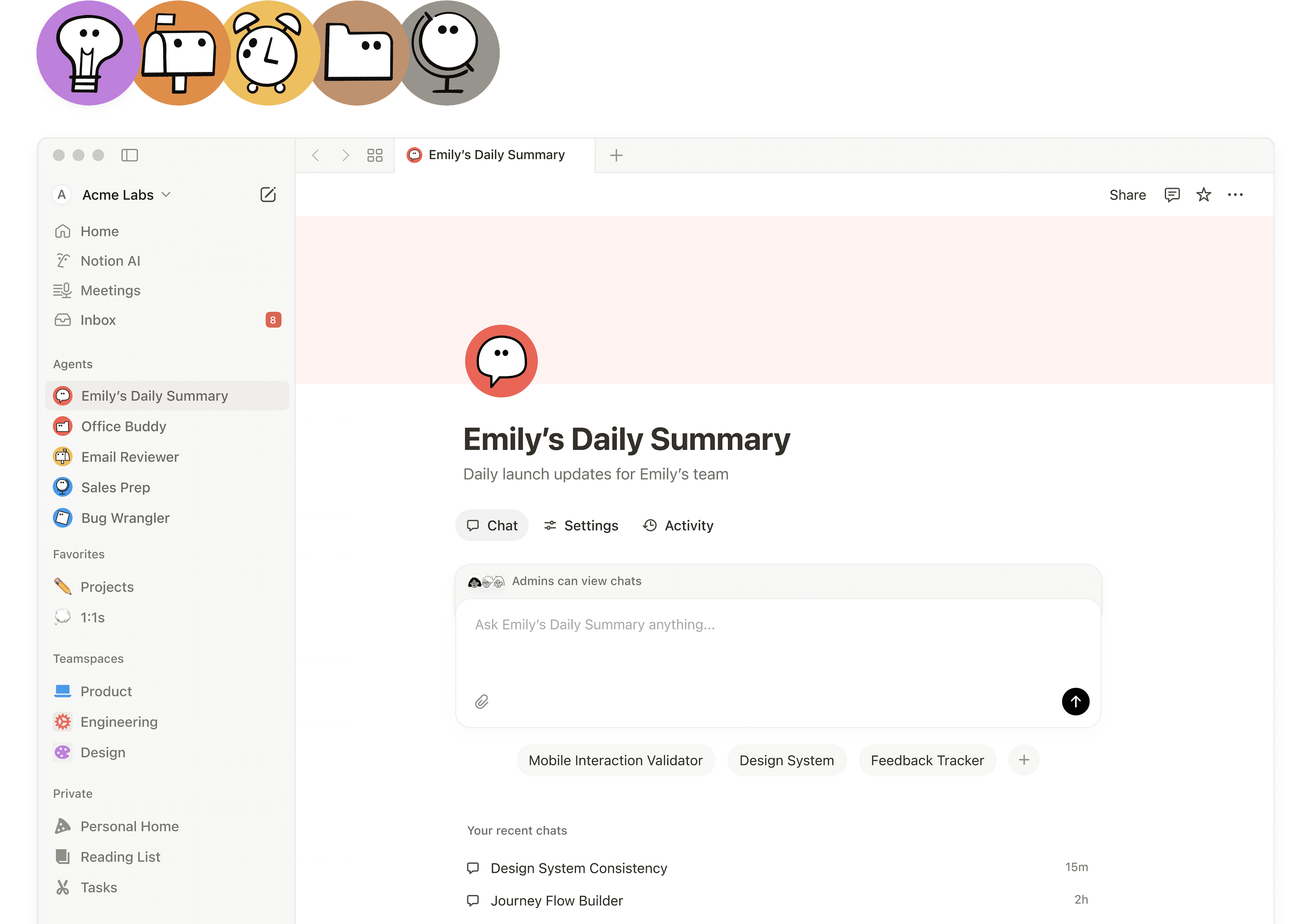 Personalisierte Agenten