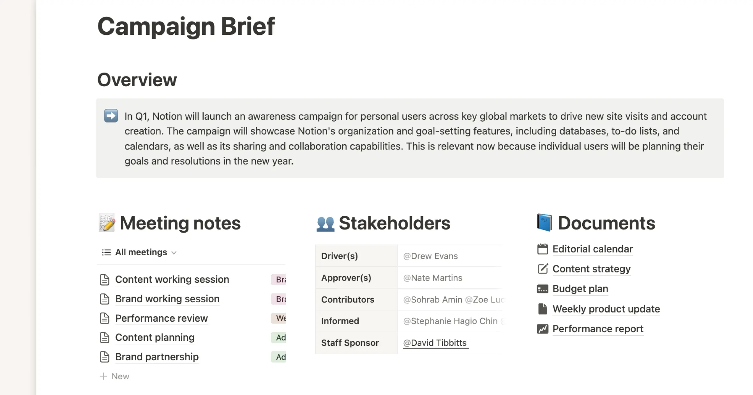 Notion Campaign Brief