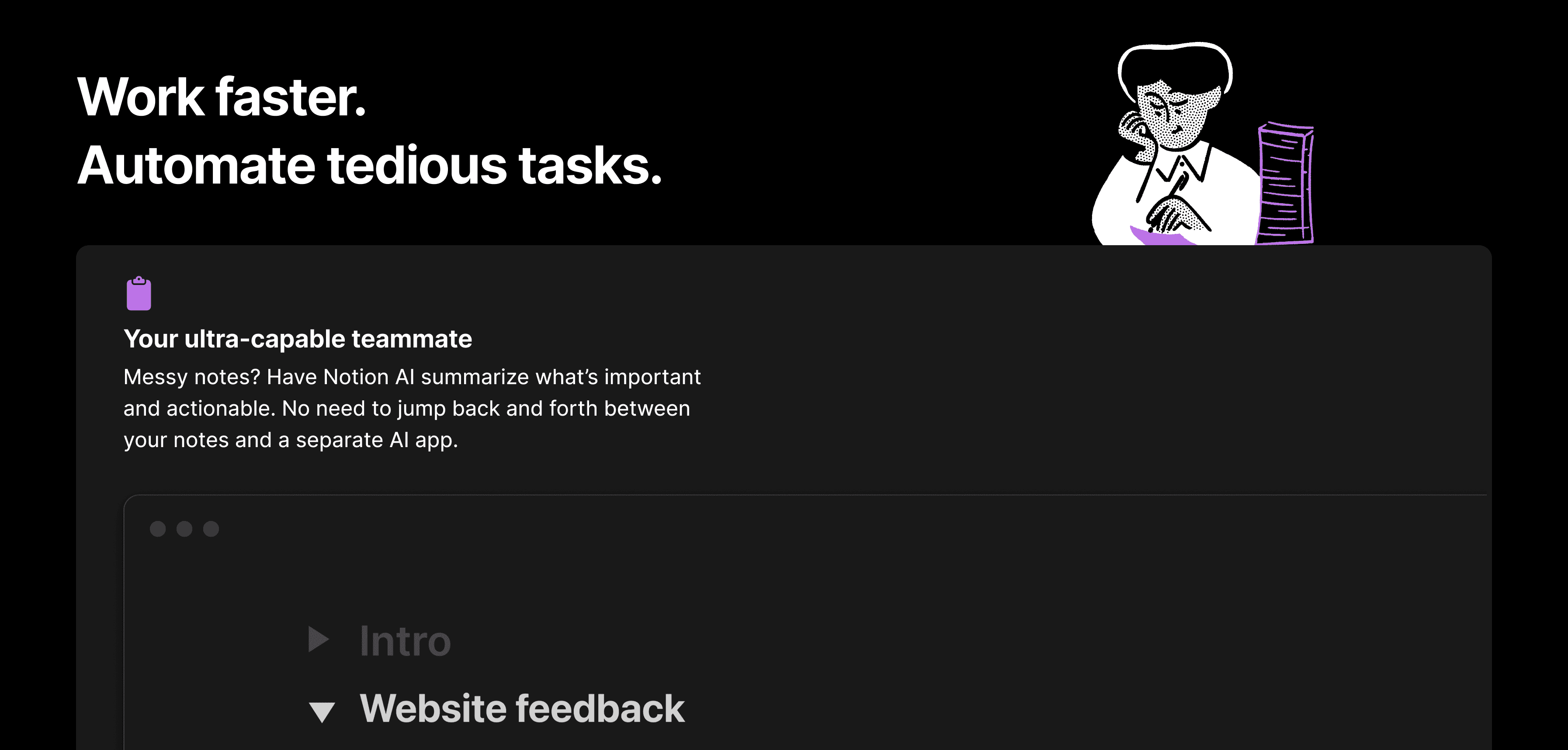 Wenige Tage nach dem GA-Launch haben wir das Messaging auf dem Banner angepasst.