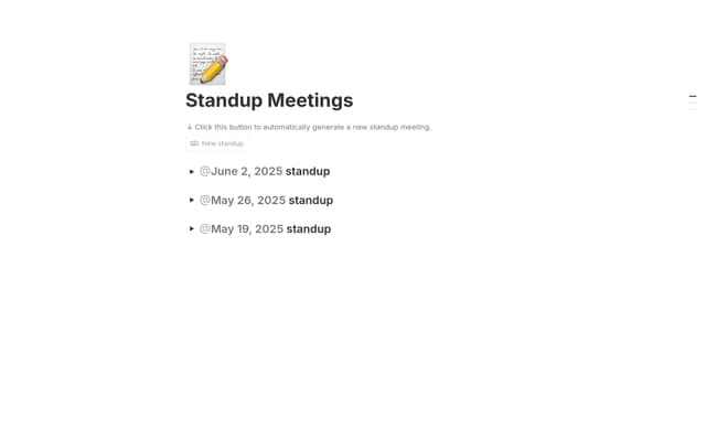 Stand-Up-Meeting