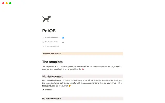 PetOS